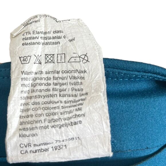 Girlfriend Collective High Waist Olympia Leggings Women’s Size Small Blue - Picture 11 of 13